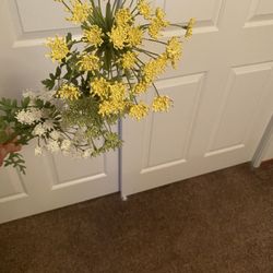 Long branch, artificial flowers