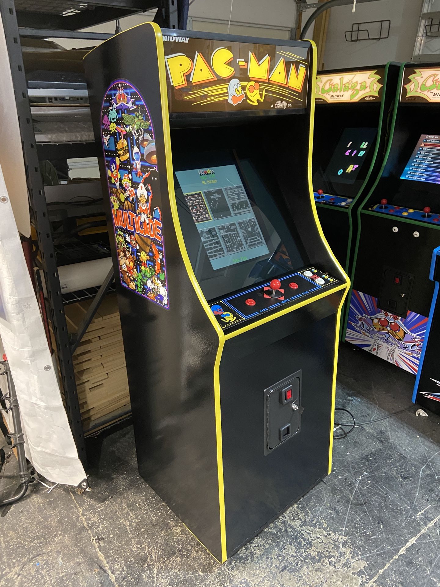 New Full Height Multigame Arcade