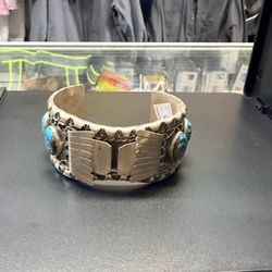 Sterling Silver Turquoise Cuff Bracelet