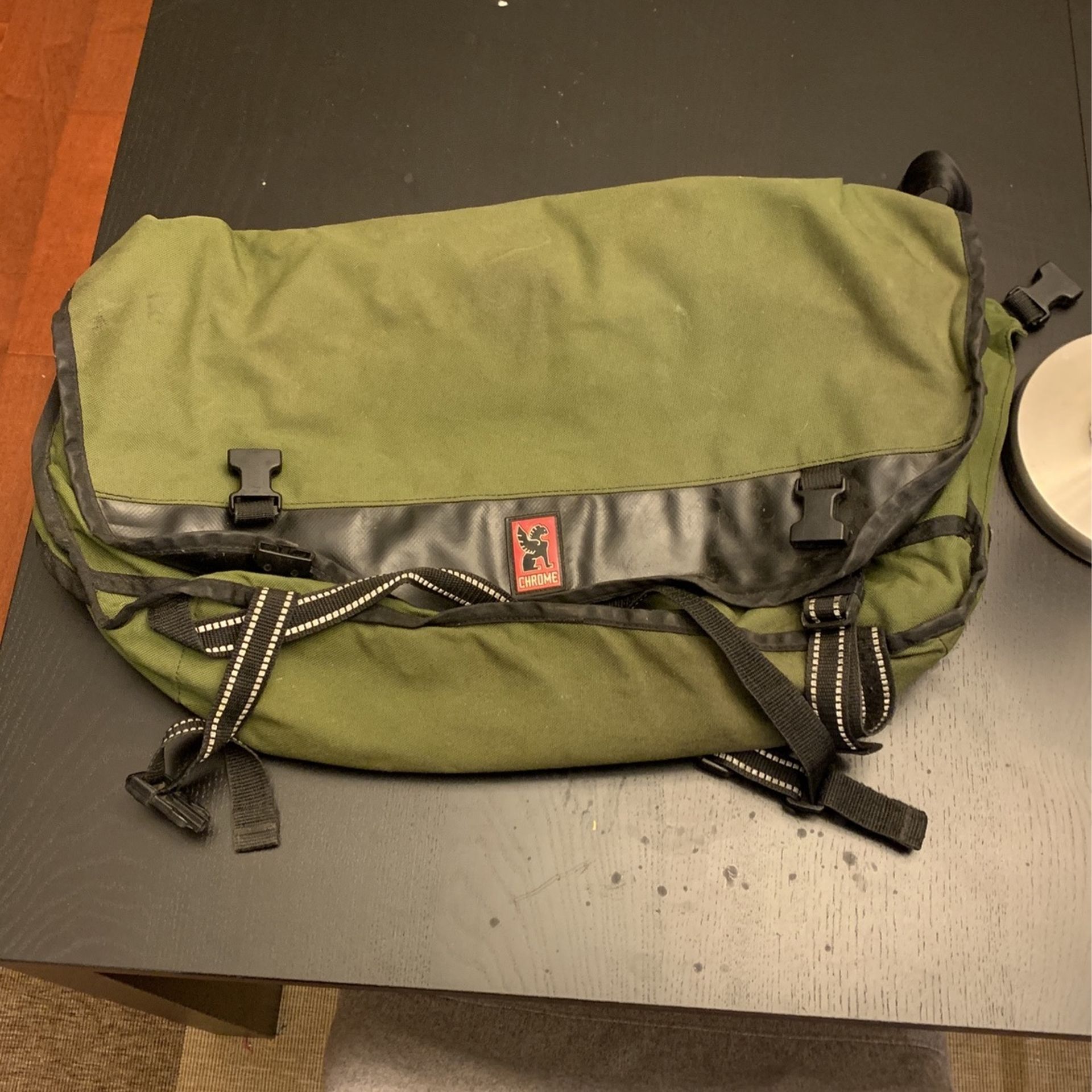 Chrome Messenger Bag