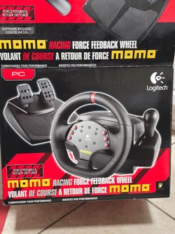 momo racing force feedback wheel volant de course a retour de force momo