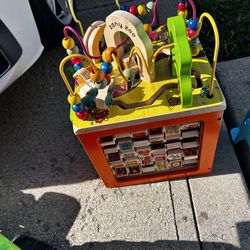 Toddler Wooden Puzzle Cube