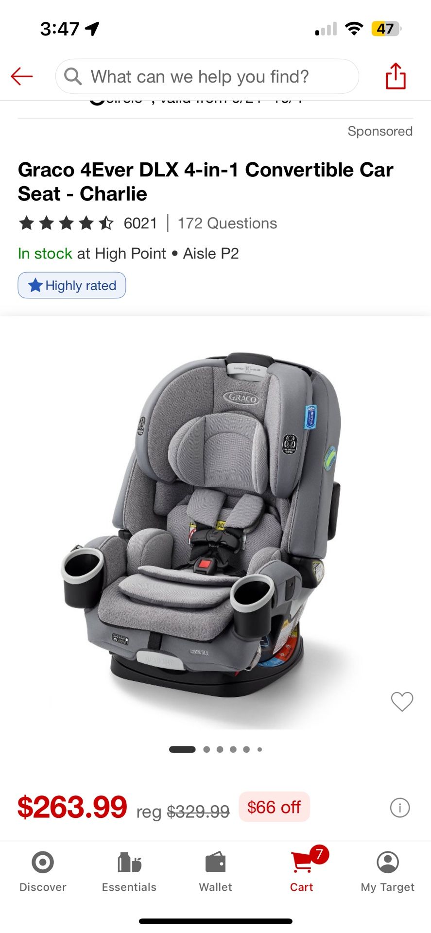 Car Seat 4 In 1