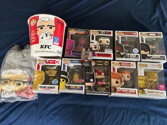 Lot of Funko Pops