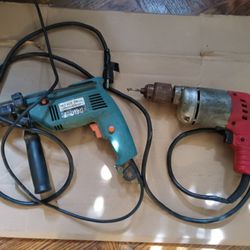Two Wired Drills