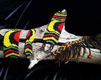 Rastafarian beaded jewelry