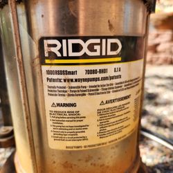 Ridgid 1000RSDSSmart 1HP Smart Sump Pump
