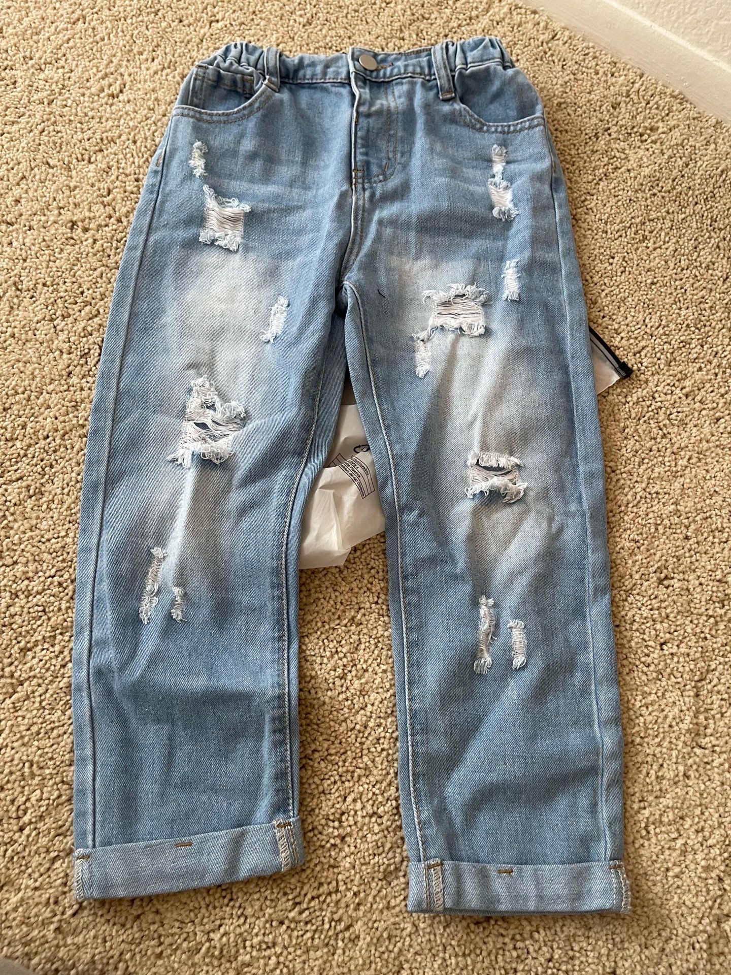 NEw little girls SHEIN jeans size 7