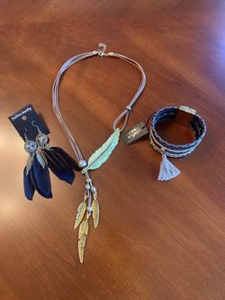 Cherokee Jewelry Brown & Gold/Brass