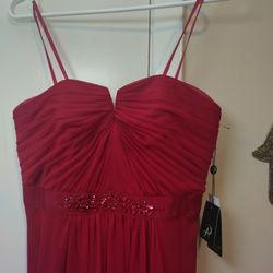 Fancy Red Dress. 