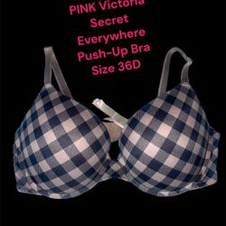 Pink Victoria Secret ‘Everywhere Push-Up’ Bra Size 36D