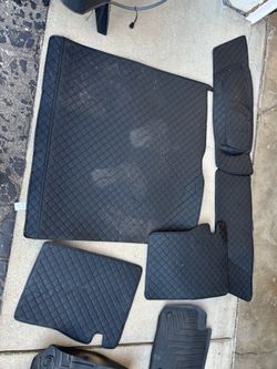 Mercedes gle quilted back protection mats