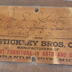 Stickley Bros Dining Set