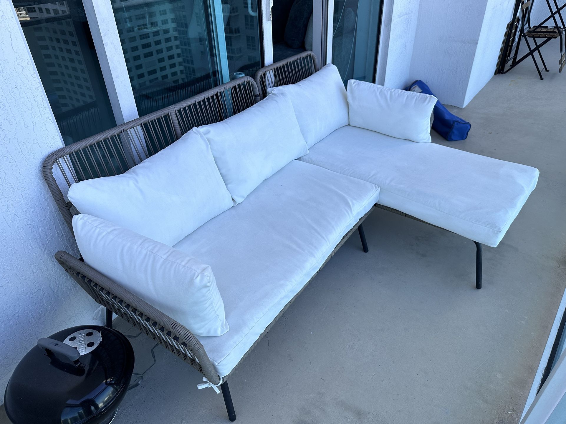 Outdoor Sofa Set Perfect for a Balcony or a Patio