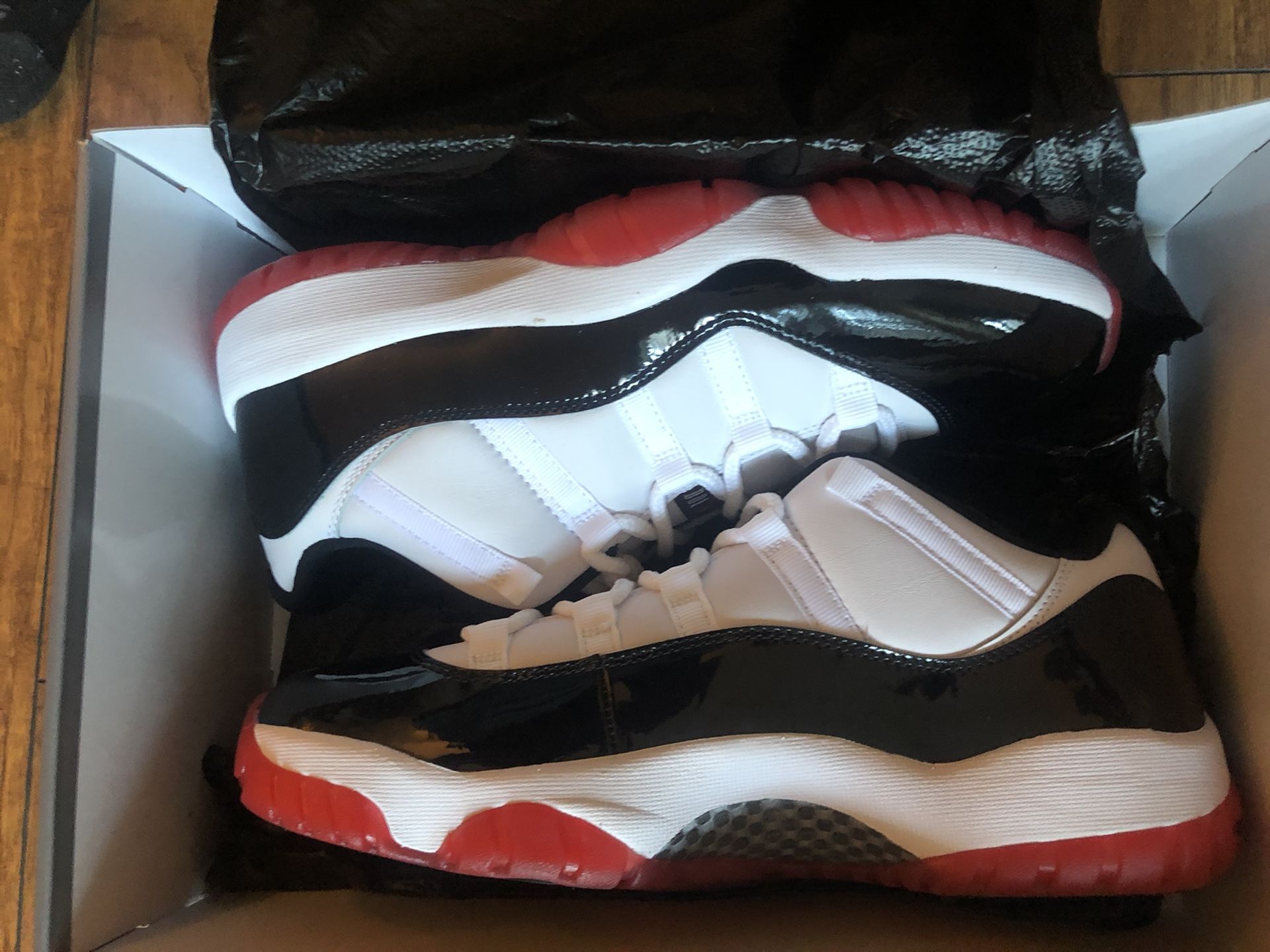 Air Jordan 11 Retro Lows “Concord-Bred” size 10