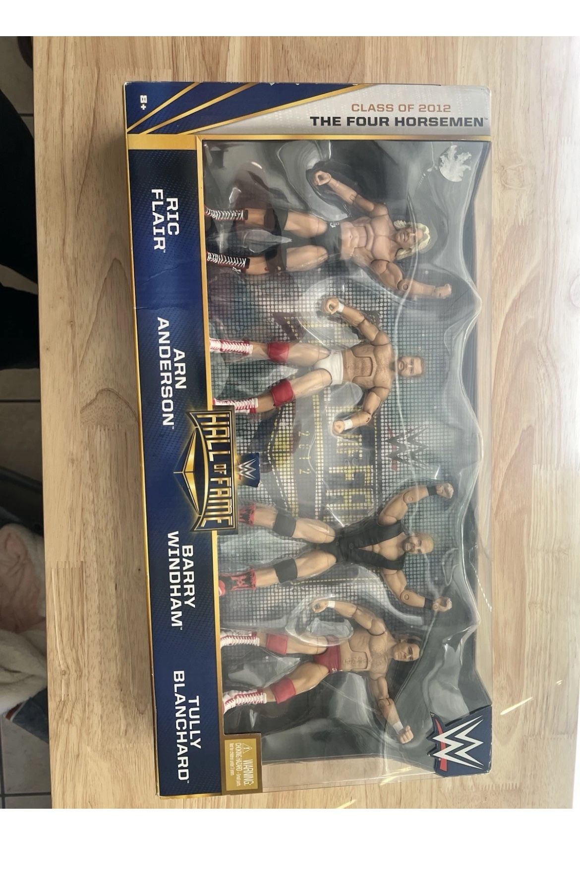 Mattel WWE Elite Hall of Fame Class of 2012 the Four Horsemen 4-Pack Figure Set