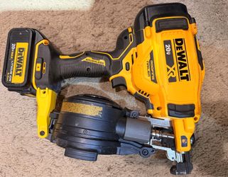 Dewalt cordless roofing nail gun