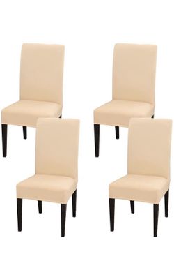 Beige Chair Covers