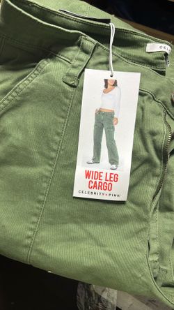Wide Leg Cargo Pants