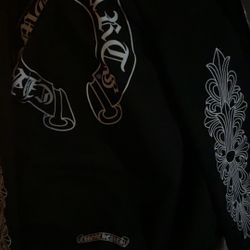Chrome hearts black jacket/zip up