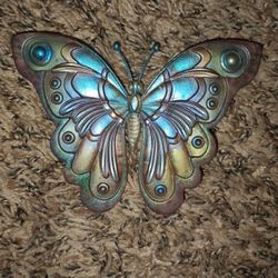 Handcrafted Epoxy Butterfly Glows In The Dark 5"/6" 