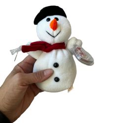 Snowball 1996 Original Beanie Babies Baby TY Rare Tags Retired Christmas Snowman