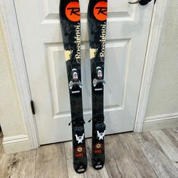 ROSSIGNOL SKIS WITH BINDINGS 100cm