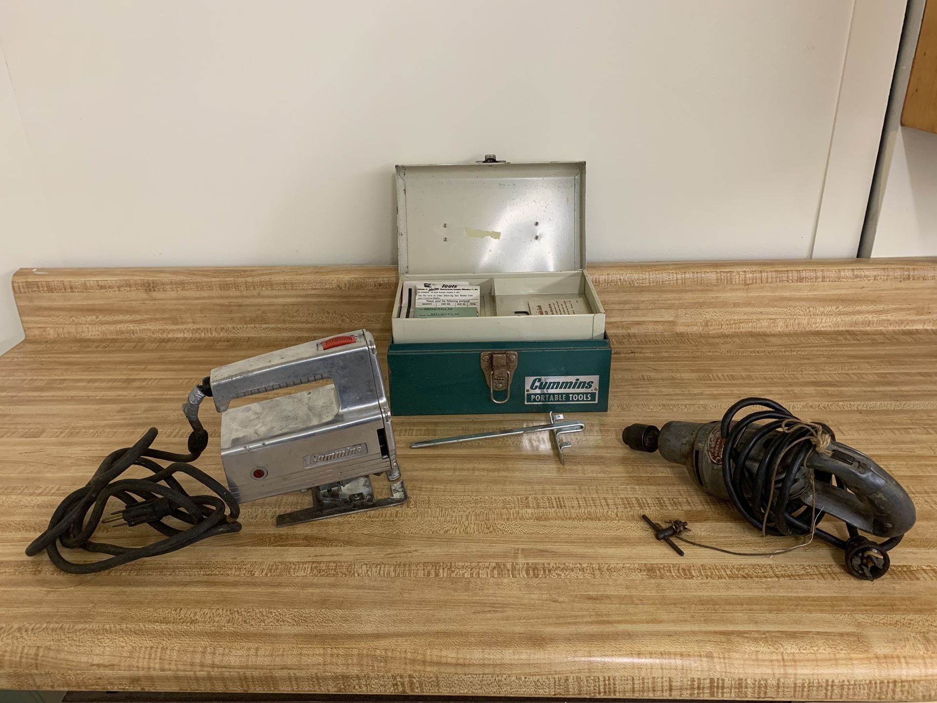 Cummins Sabre Jig Saw and Drill