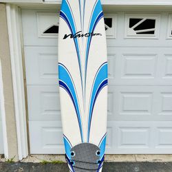 8’0 Wavestorm Surfboard- Like New 