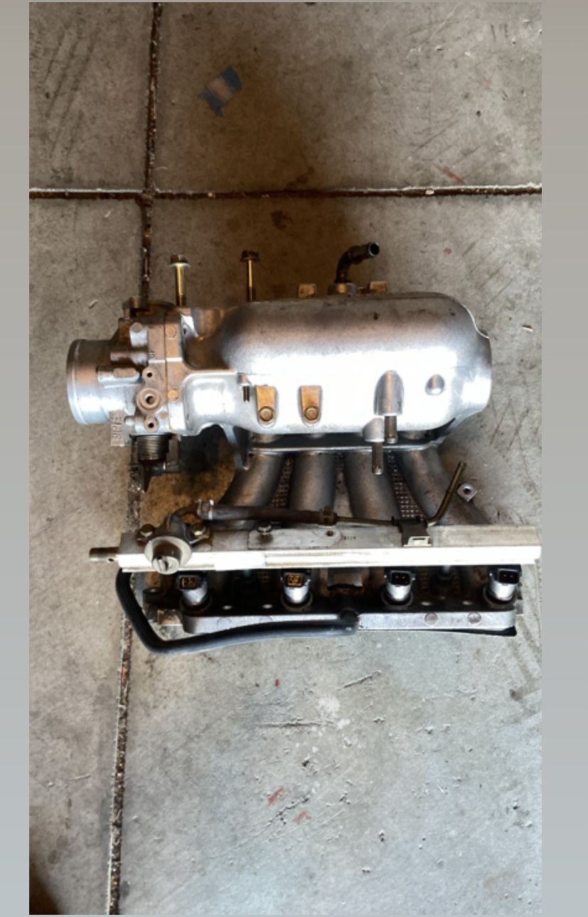 99-00 Honda Civic D16y8 Complete Intake Manifold