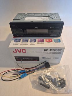 JVC DIGITAL MEDIA RECEIVED BLUETOOTH USB AUX NOT CD PLAYER