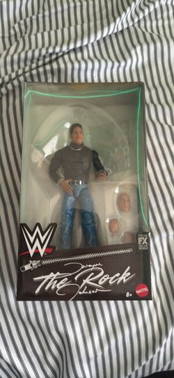 WWE Superstore Rock Figure