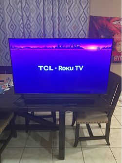 50” TCL smart tv