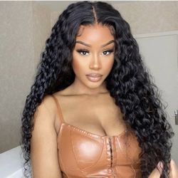 180% Density Human Hair Wigs 