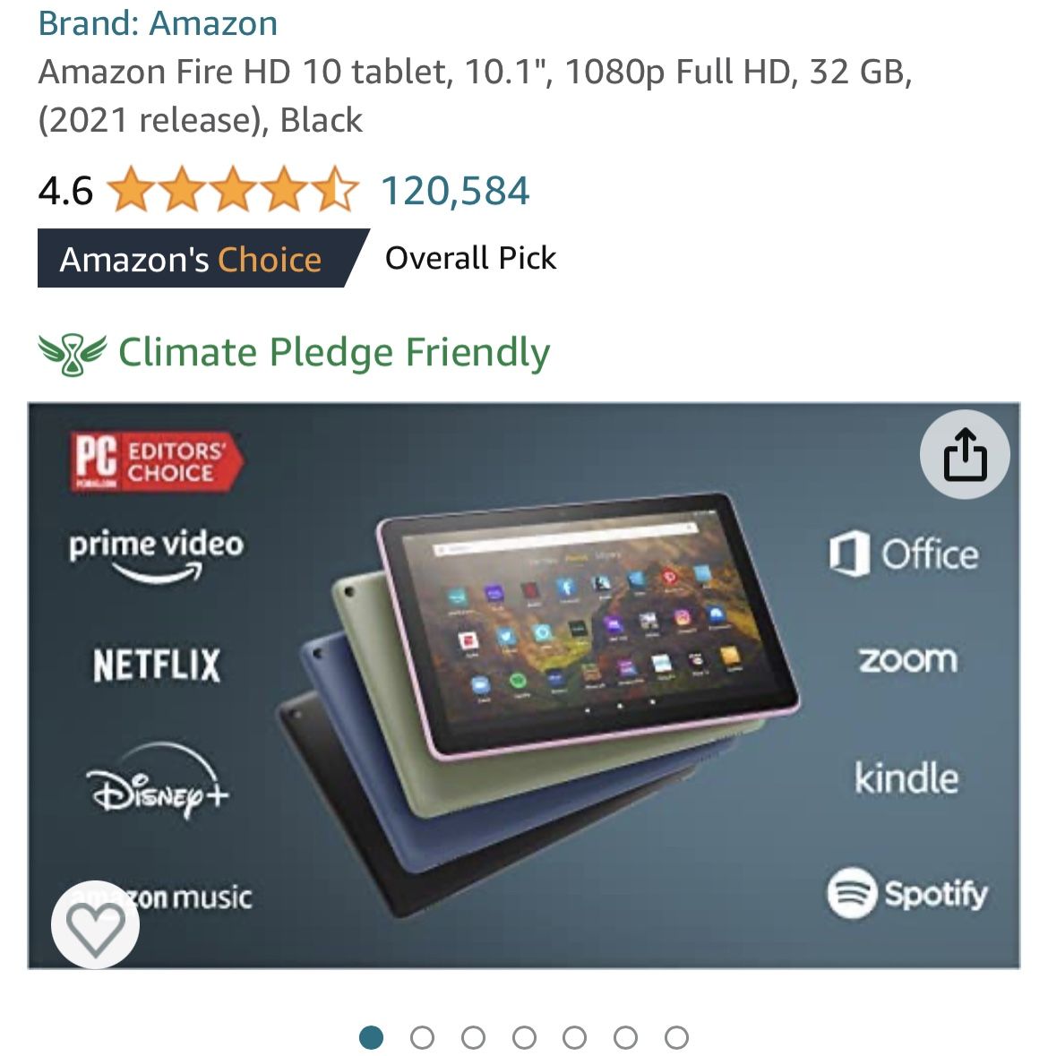 Amazon Fire Tablet