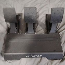FANATEC CSL Elite V2 Pedals w/ Load Cell and  3D Wrap Brake Upgrade 