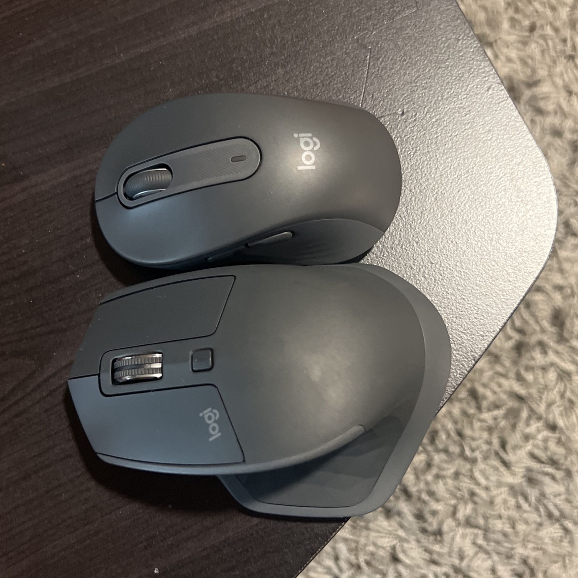 Logitech Mx Master 2s And Logitech Silent Mouse 