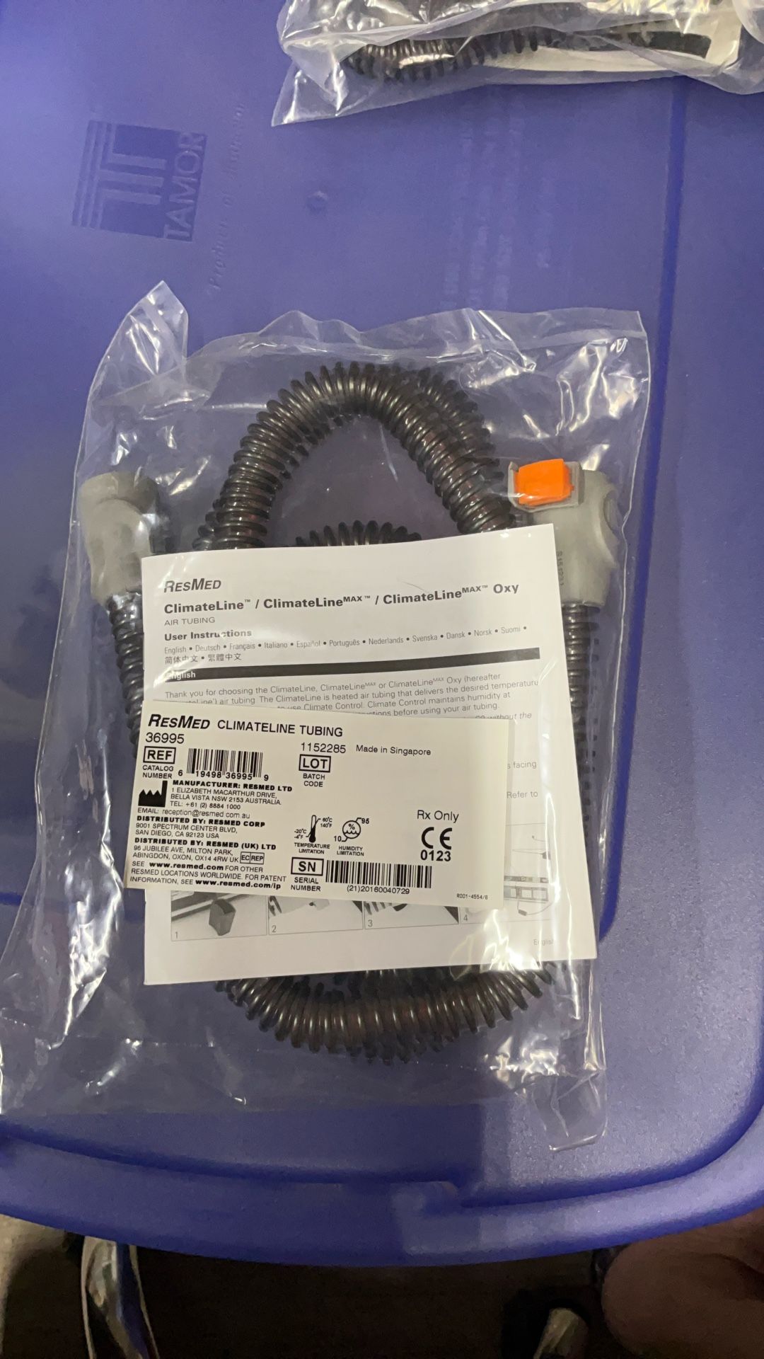 ResMed S9 Climate Line Heated CPAP Tubing