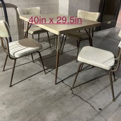 Vintage MCM Table Set