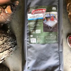 Coleman Air bed Cot