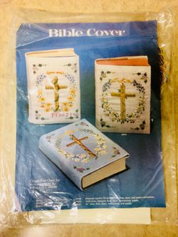 BIBLE COVER NEW COUNTED CROSS-STITCH KIT