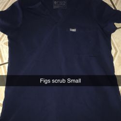 Figs Scrub Top 