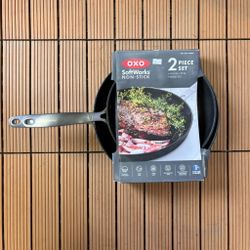 OXO SoftWorks Non-Stick Skillet 2-Piece Set $20