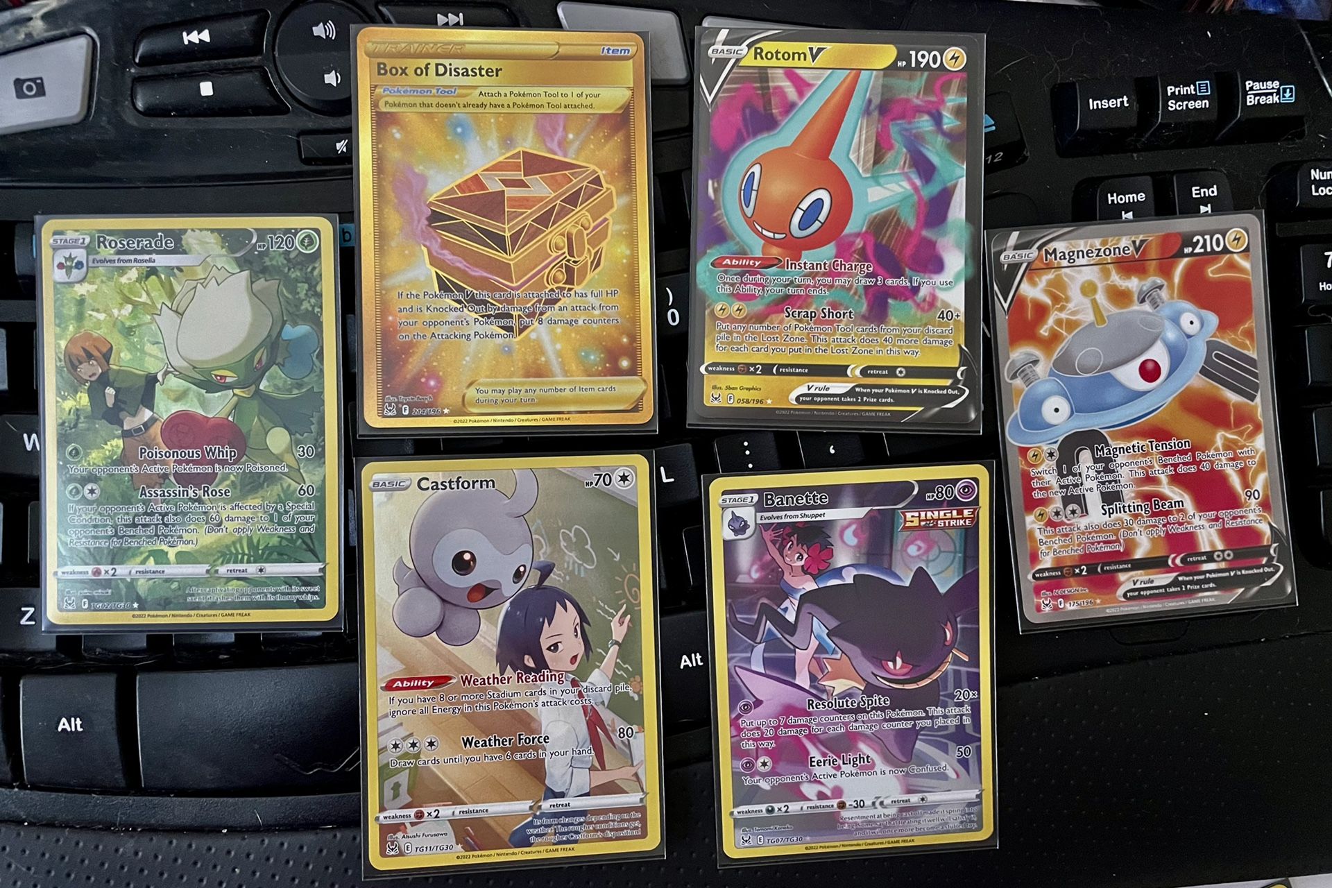 Lot Of Secret Rare And Rare Pokémon 