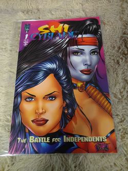 Shi/Cyblade: The Battle for Independents #1 (1997) Billy Tucci Crusade