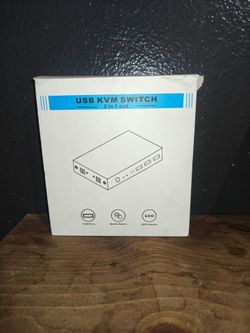 New USB KVM  switch 2-1 out