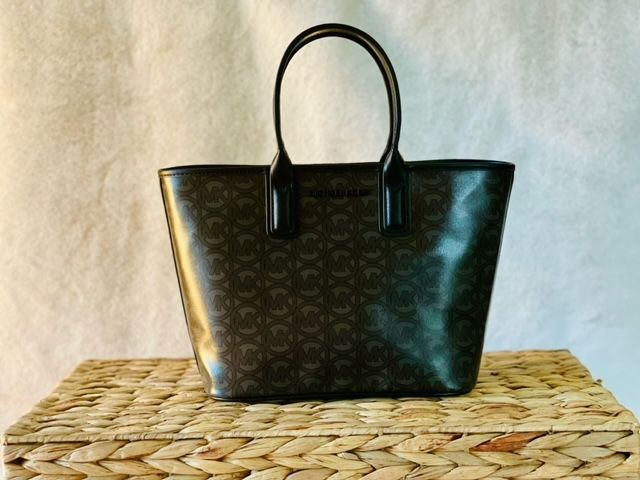 Michael Kors Logo Jacquard Tote Bag
