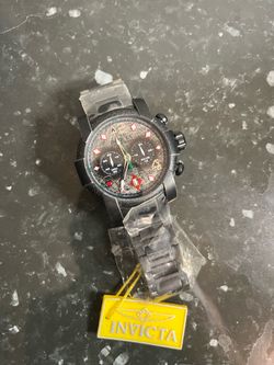 Invicta Speedway 32689 Voodoo Eye Poker Chronograph 47mm Gunmetal Watch New w/ Tag
