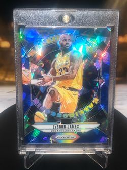 LeBron James Panini Prizm Kaleidoscope Lakers Card