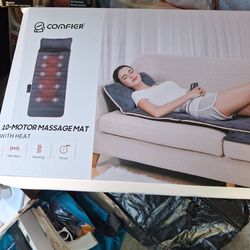 Motor massage mat